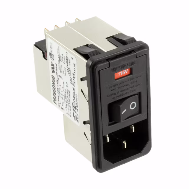 1-6609951-3 TE Connectivity Corcom Filters  Moduli di ingresso alimentazione (PEM)